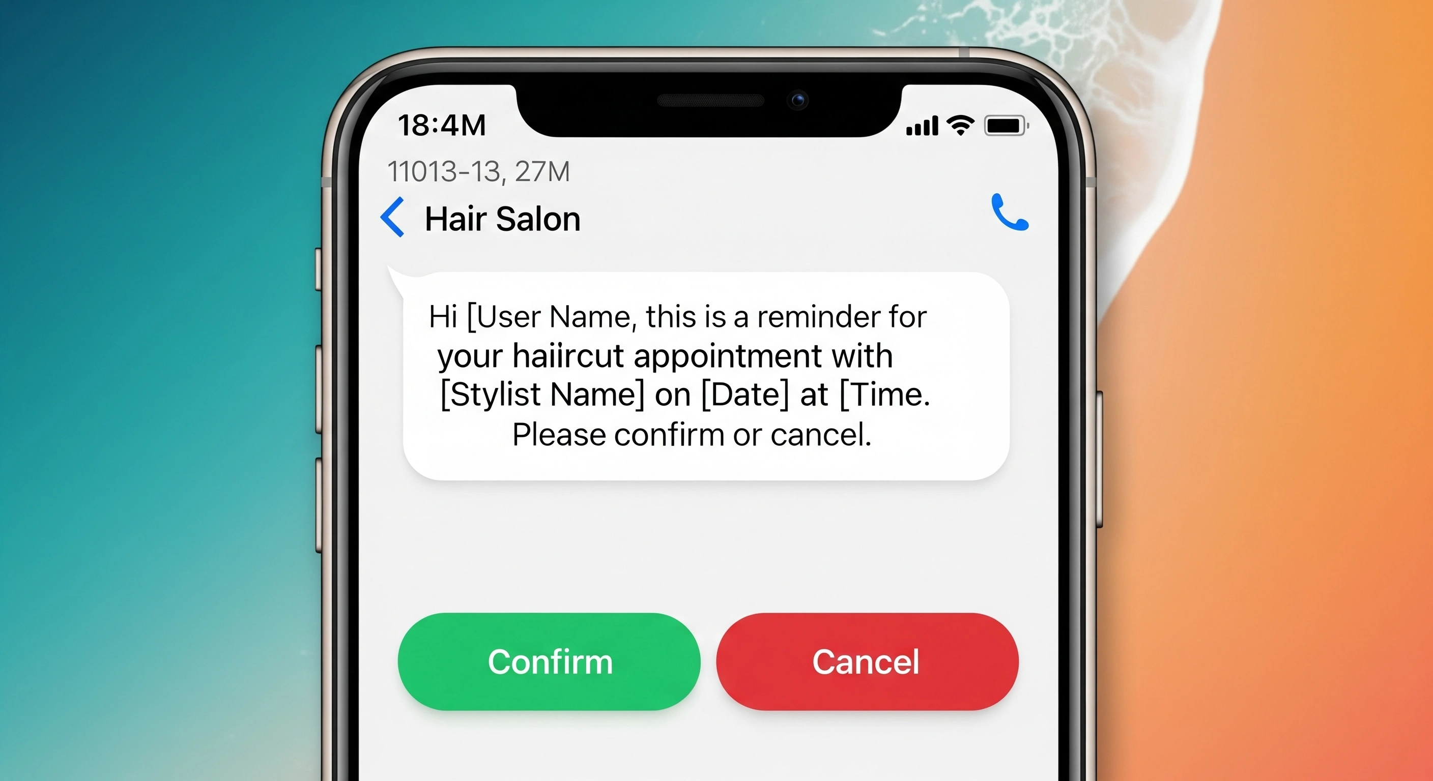 Appointment reminder