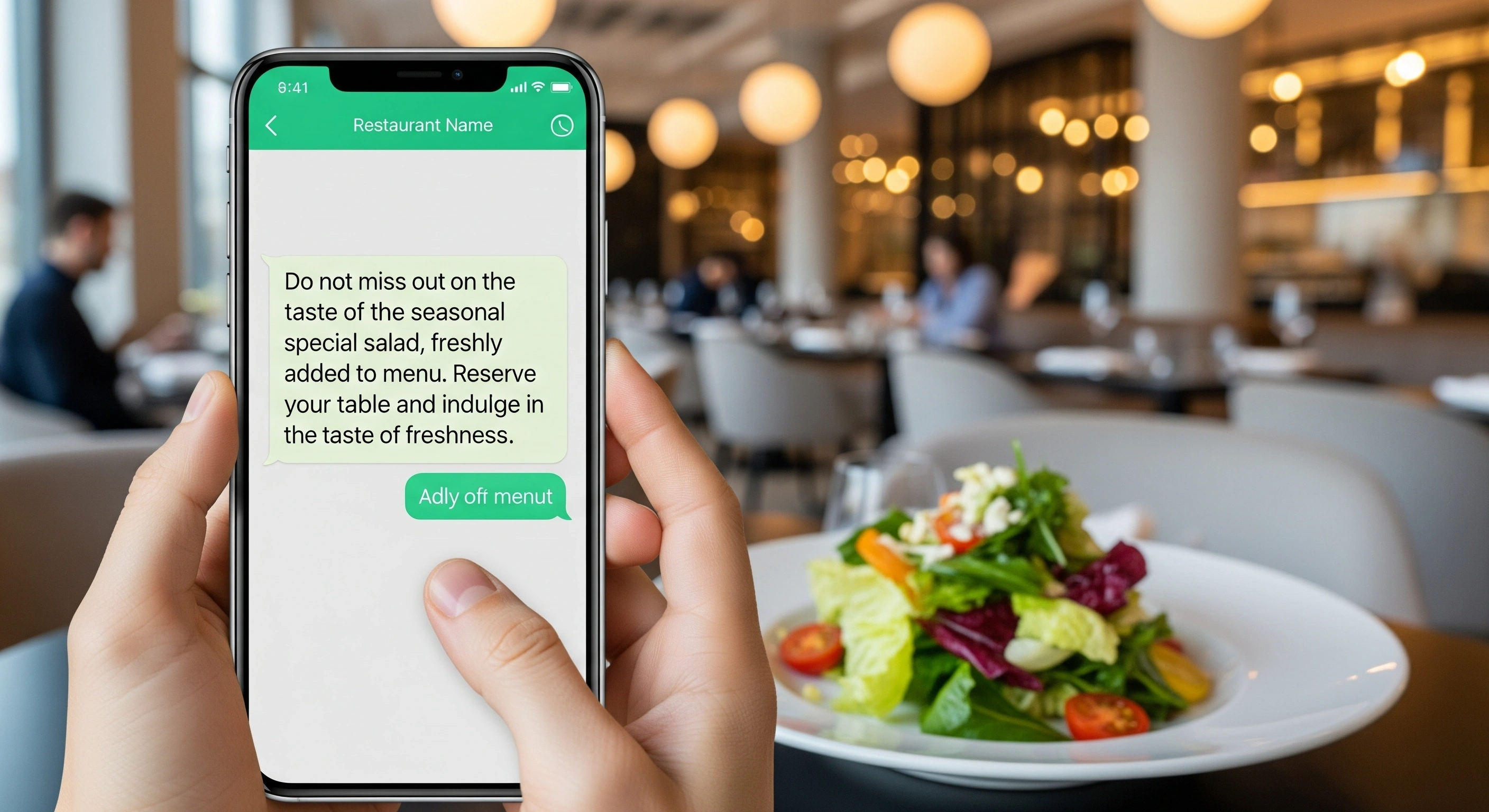 New Menu Announcement