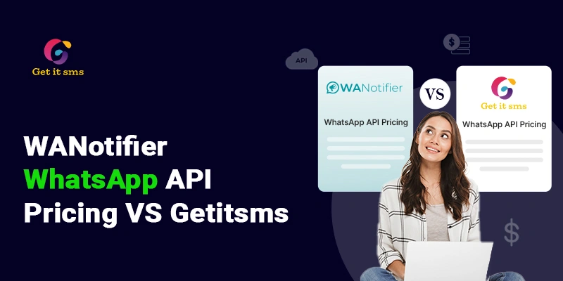 WANotifier WhatsApp Business API Pricing Vs. GetItSMS